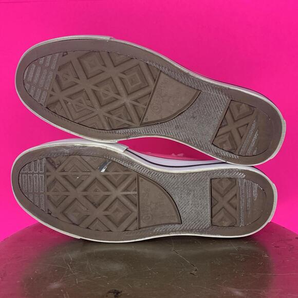 Converse Chuck Taylor All Star Pink Canvas Platform High Top Sneaker Sz 5.5 - Picture 6 of 8